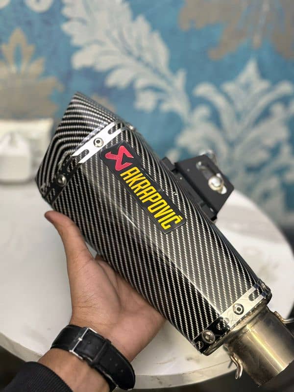 akrapovic shark style exhaust 2