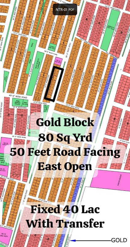 Gold Block North Town Residency Phase 01 0