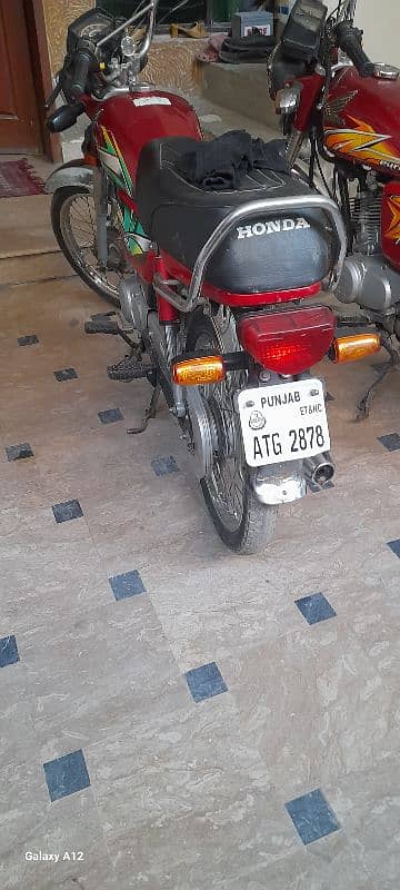 honda cd 70 in good runing condition 2