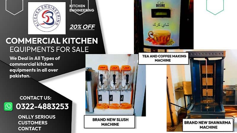 Slush Machine Used New / Pizza Deck Oven / Hot Plate / Fast Food Setup 0