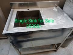 Single Restaurant Sink For Sale