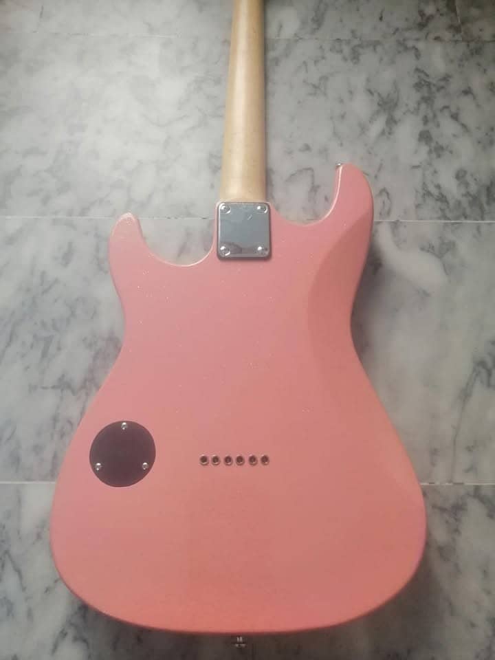 Rocker RG80S-PH Pink Electric Guitar / Guitar 3