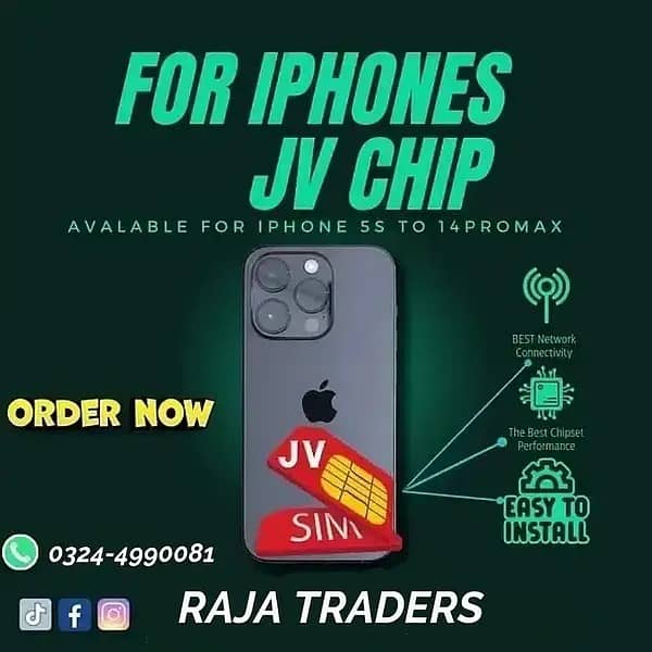 JV CHIP GEVEY SIM FOR IPHONE 6 ,7,8, iphone 11,12,13,14,15,16 16promax 4