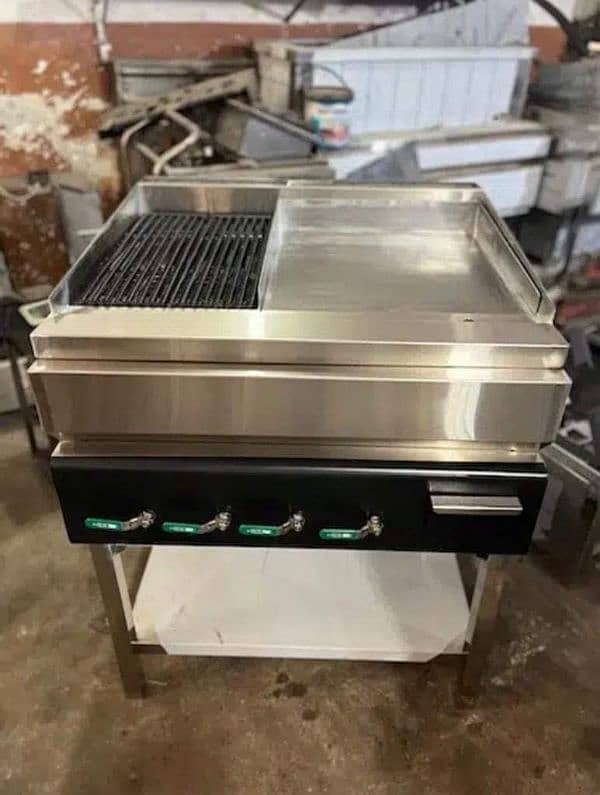 Pizza Deck Oven / Fryer / panini grill / Dough Mixer / Hot case Slush 5