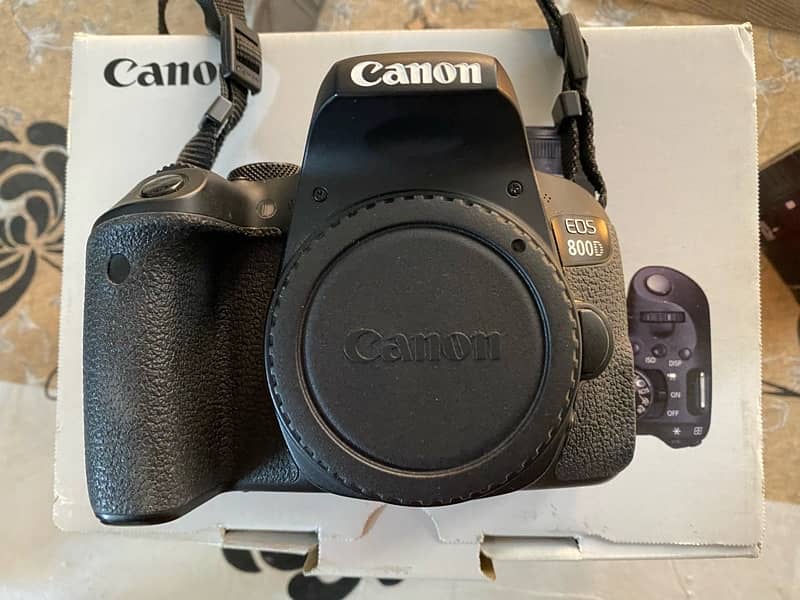 Canon EOS DSLR 800D 18-55mm lens 6