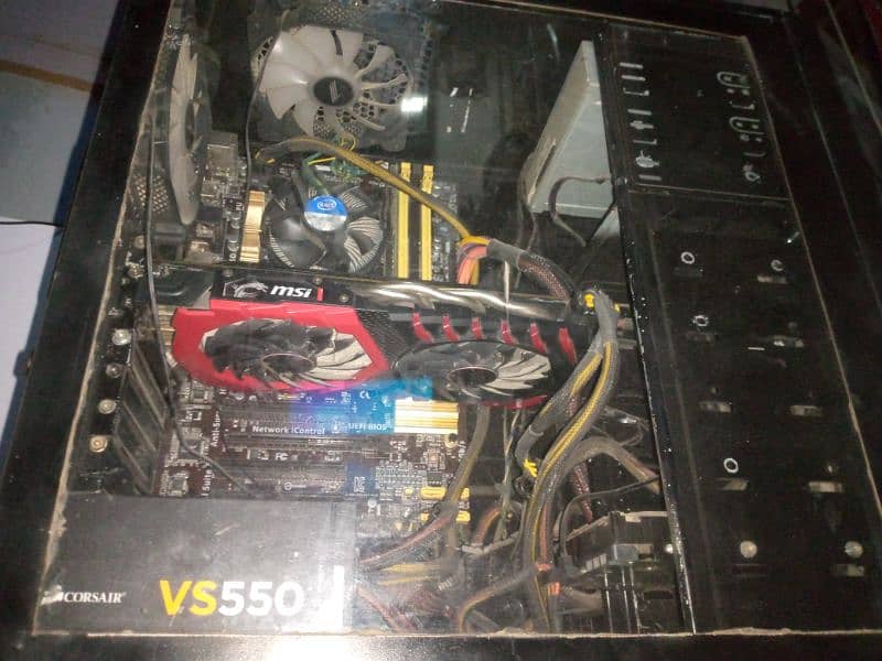 gaming pc i7 4th gen rx 580 8gb 4