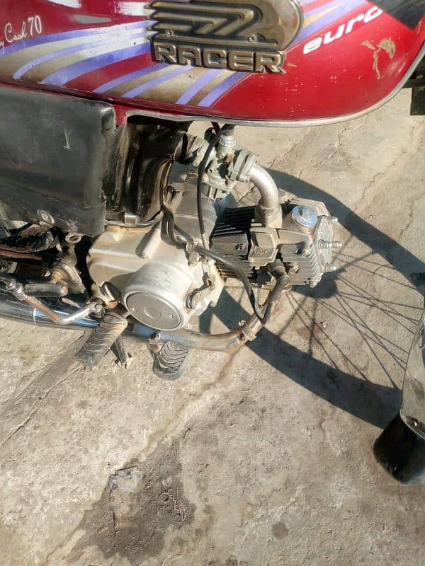 racer 70cc bike for sale copy documents all original 7