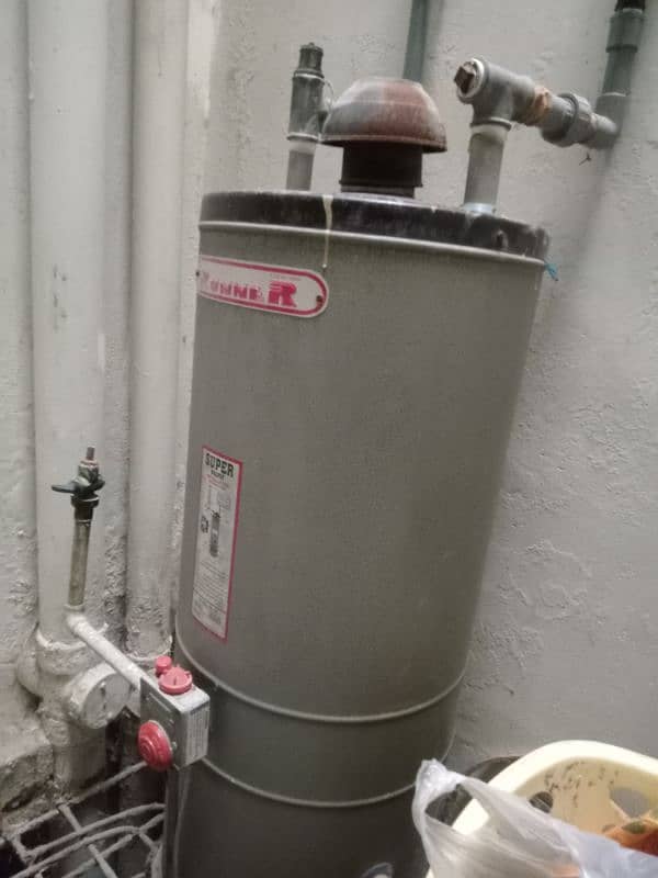 super delux gas medium size geyser 4