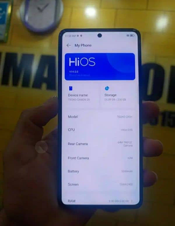 Tecno Camon 20 8+8 Ram 256 Gb Under 3 Months Warranty 2