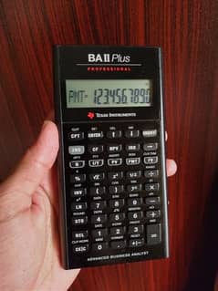 TEXAS INSTRUMENTS BA2 PLUS PROFESSIONAL FINANCIAL CALCULATOR