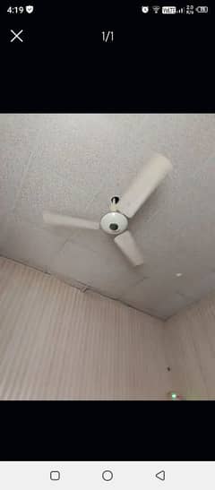 ceiling fan for sale in excellent condition