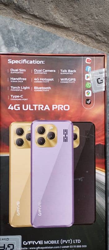 G,five 4G ultra pro condition 10by10 phone number 03034555397 4