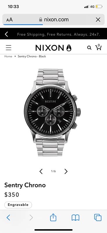 Nixon Sentry Chrono 0