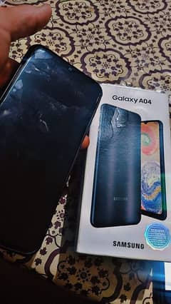 Samsung Glaxy A04 with box