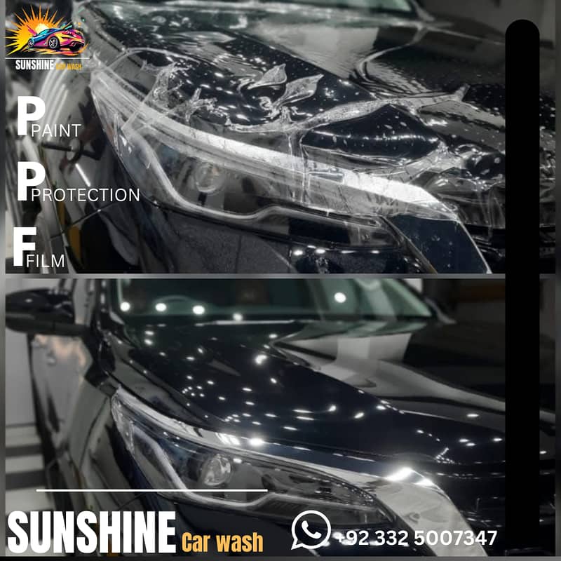 PPF ( paint protection film ) wraps, coatings , car detailing 3