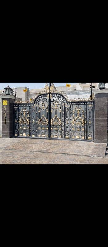 Spanish gates/modern gates/cnc gates and railing/glass railing/ 3