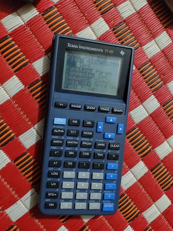 Texas instruments graphic graphing calculator 3