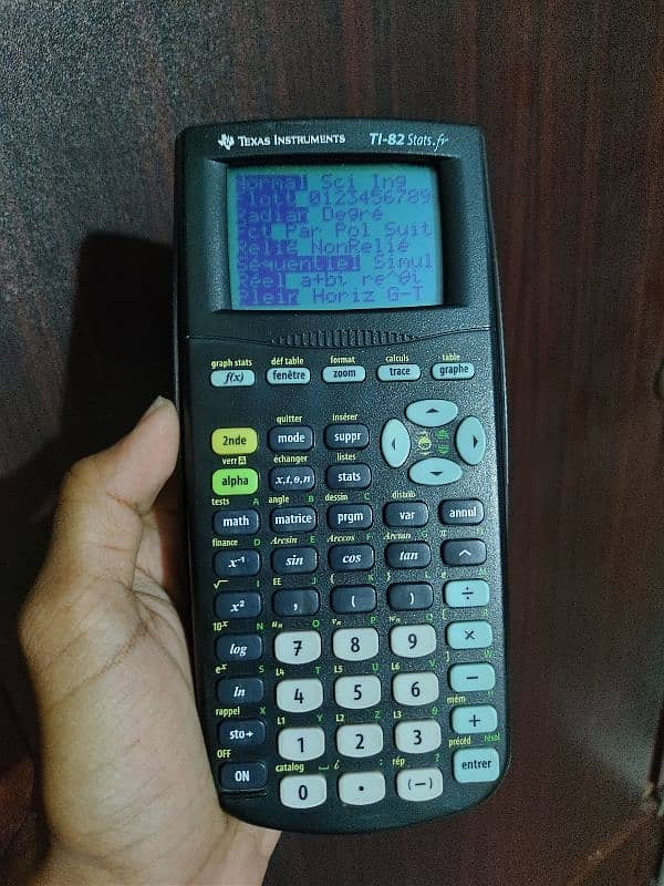 Texas instruments graphic graphing calculator 5