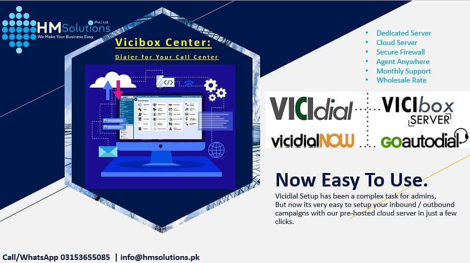 VoIP / Vicibox / Vicidial / IP PBX / Clouded Server / Hosted / VPN 0