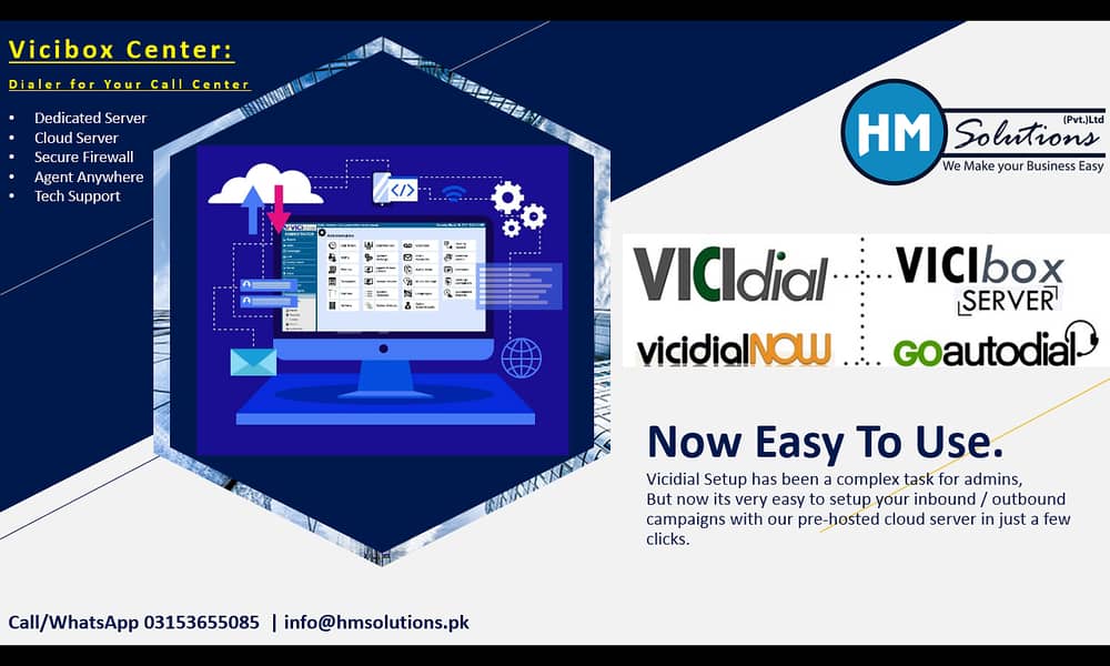 VoIP / Vicibox / Vicidial / IP PBX / Clouded Server / Hosted / VPN 10