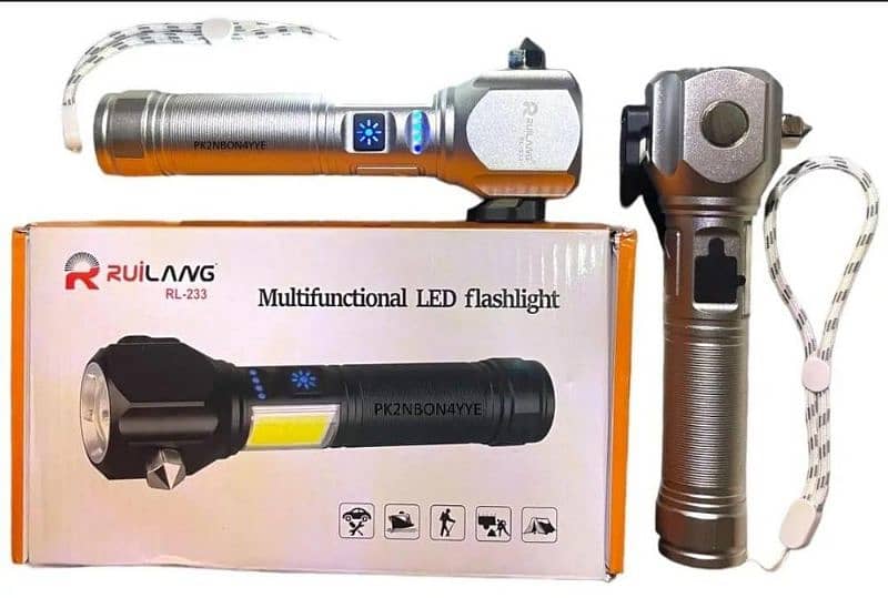 Premium Quality LED Torch Light With 1km Visible Range 2