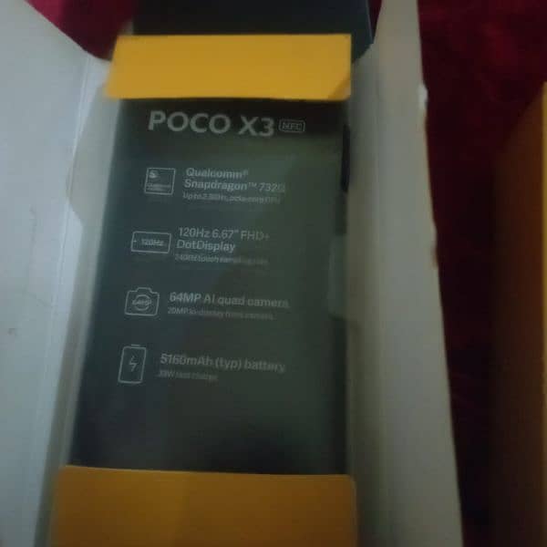 Poco x3 pro, with all accessories 2