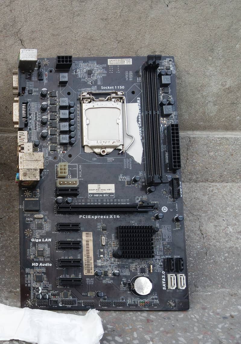 H81 intel 4th generation motherboard support xeon i7 i5 i3 4th 0