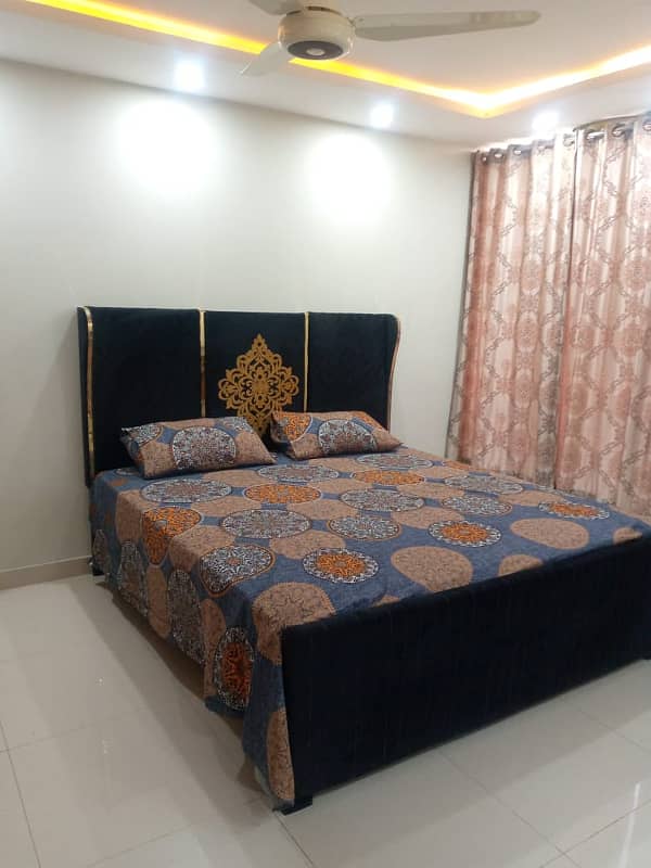 Furnished 2 BED Bed Apartment With All Luxury Equipment's Available For Rent In Bahria Enclave Islamabad 12