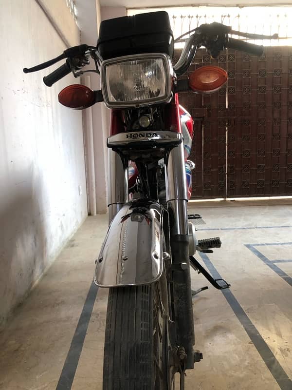 cg 125 karachi number mint condition 2