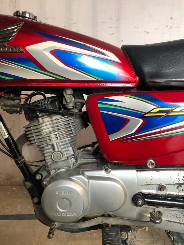 cg 125 karachi number mint condition 4