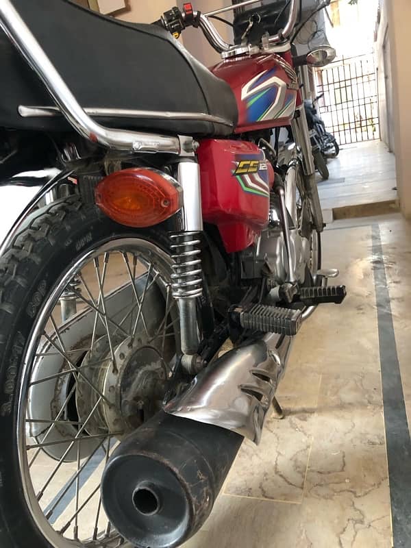 cg 125 karachi number mint condition 5