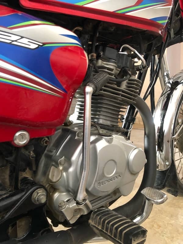 cg 125 karachi number mint condition 7