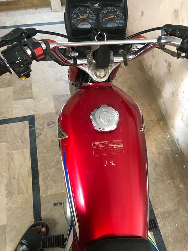 cg 125 karachi number mint condition 8