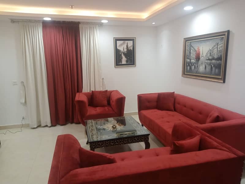 Single Bed Fully Furnished Apartment With Luxury In DHA Lahore 4