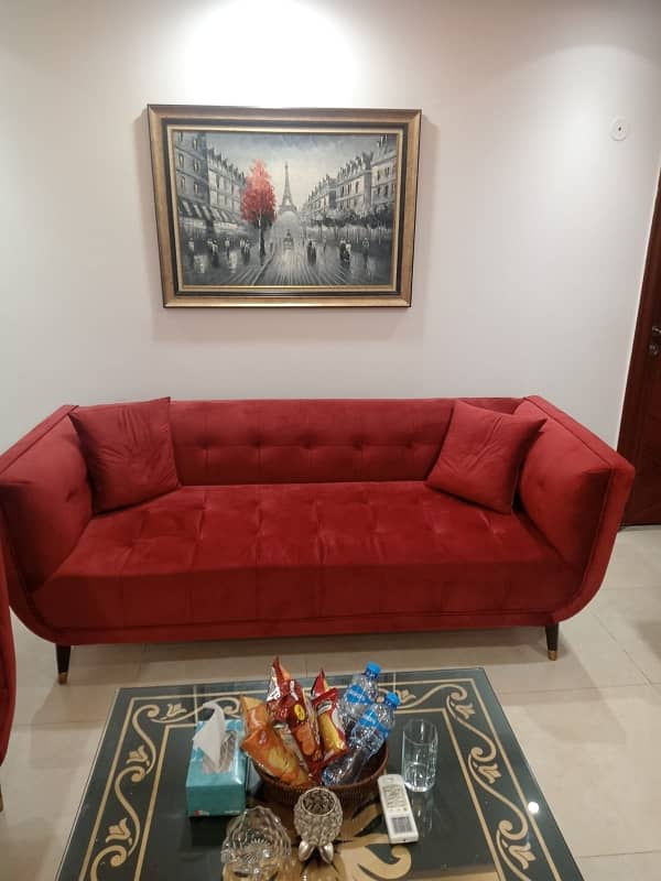 Single Bed Fully Furnished Apartment With Luxury In DHA Lahore 6