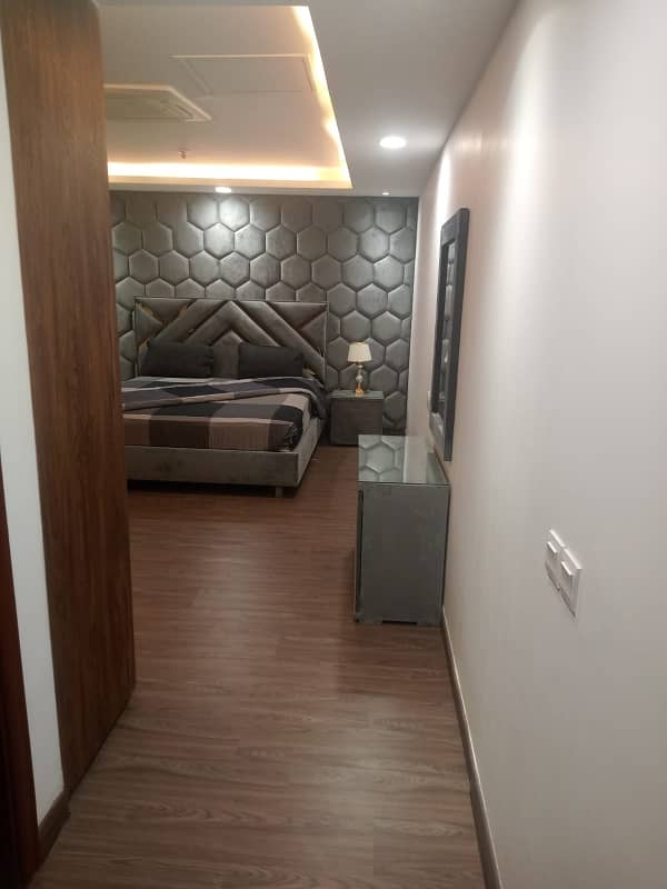 Single Bed Fully Furnished Apartment With Luxury In DHA Lahore 7