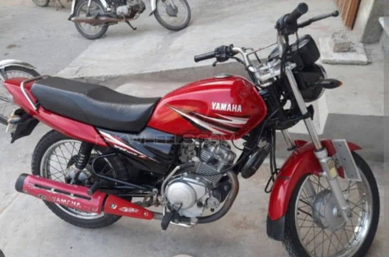 Yamaha yb 125z self start 0