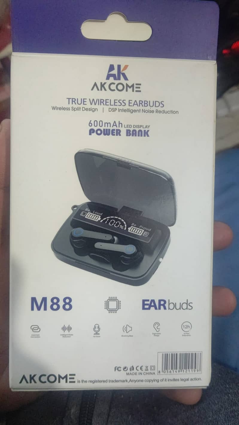 M88 True Wireless Earbuds on 6 or above order Wholesale rate 2