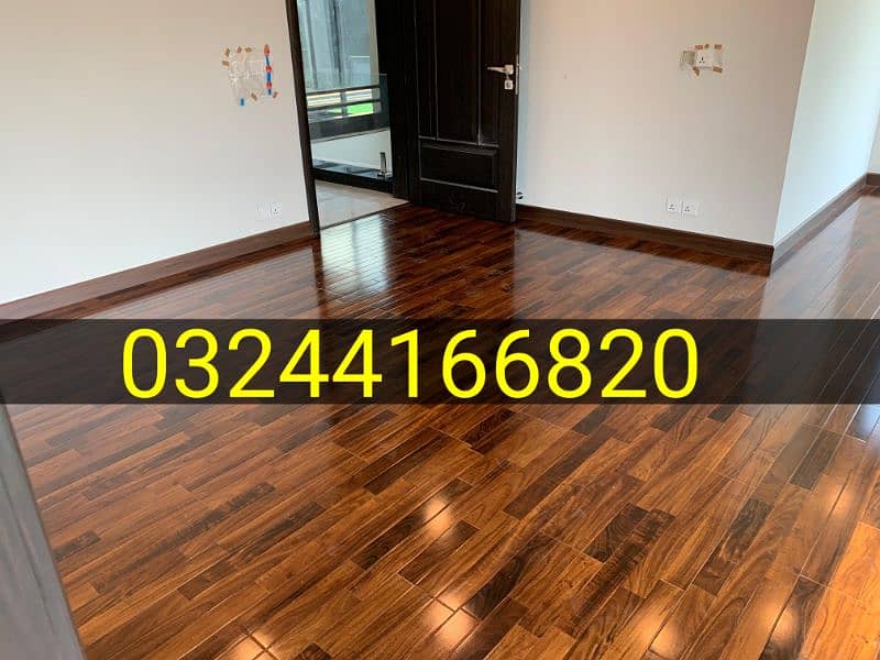 Laminate Wooden Floors/ wallpaper/ blinds/ carpet tiles. 0