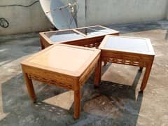 Centre and side table