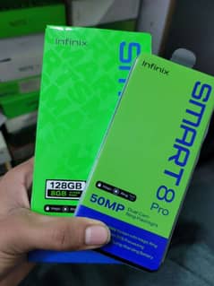 Infinix smart 8 pro  12 month warrenty bs 10 day use