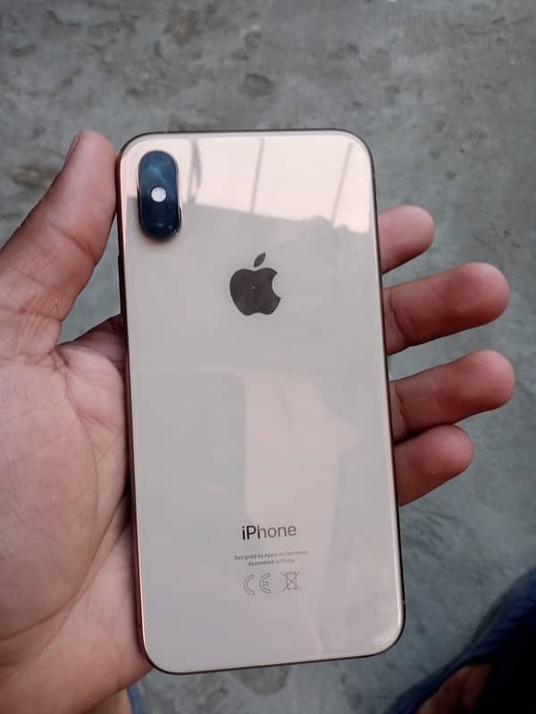 iphone xs 64 GB golden non pta 3