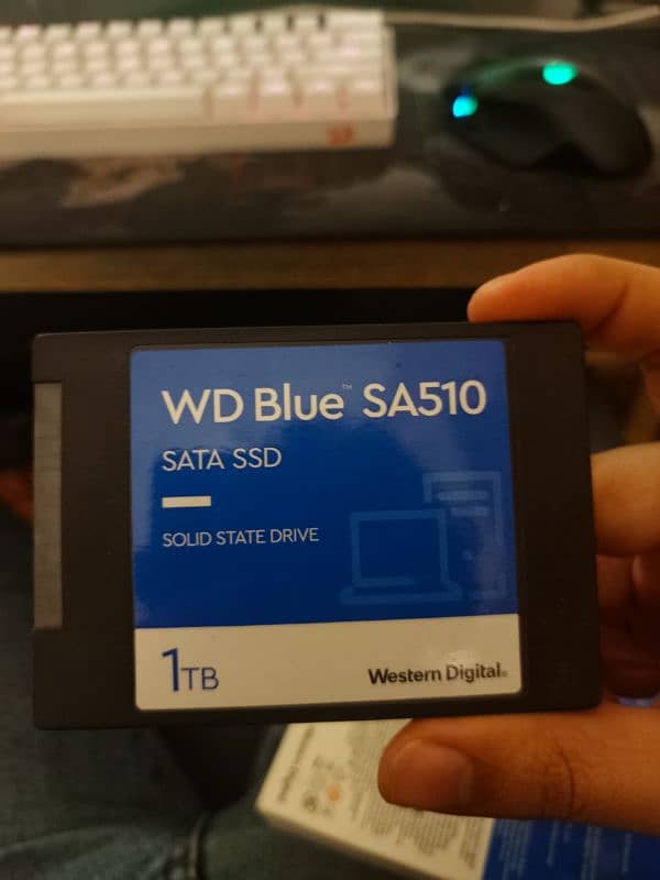 WD Blue SA510 - 1TB SSD (100% Health) - With Box 1