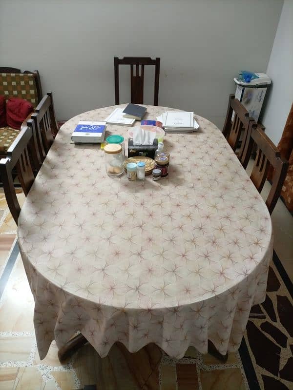 Dining Table with 6 Chairs 0