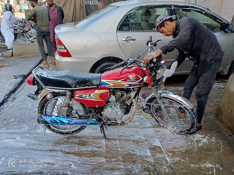 Honda 125 2020 Karachi number 0/3/2/2/2/4/5/2/2/4/5 8