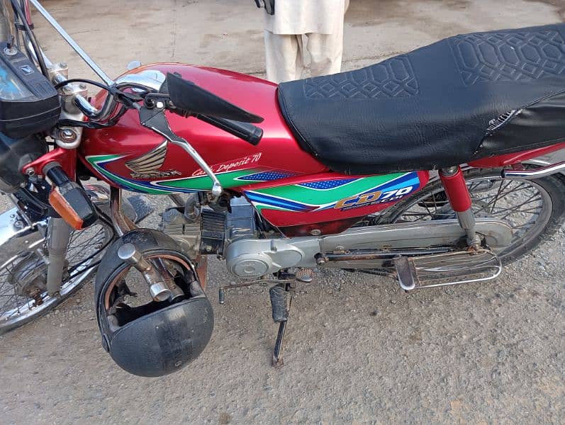 Honda CD70, nowshera number 2018 model first owner one hand used 10/10 2