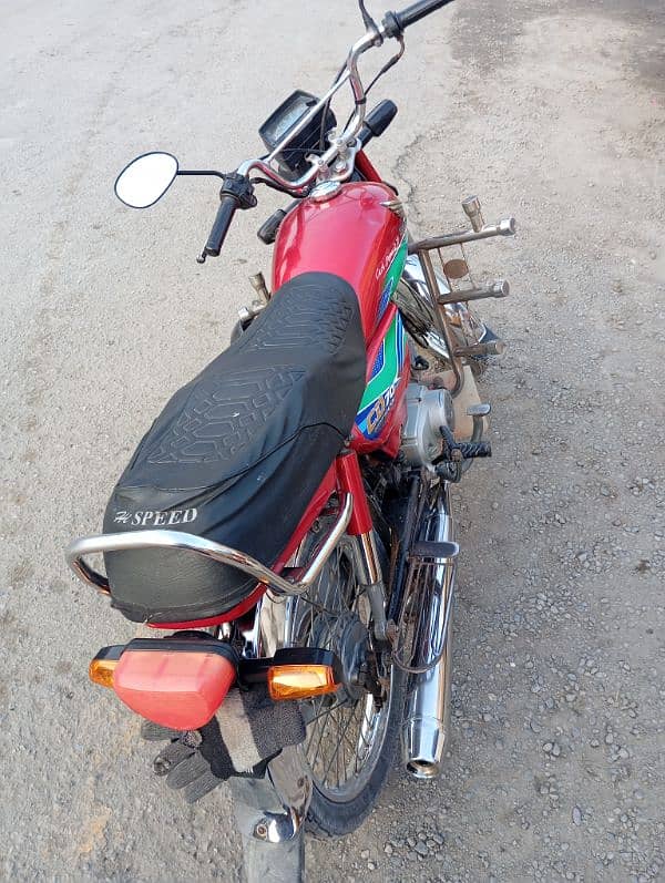 Honda CD70, nowshera number 2018 model first owner one hand used 10/10 3