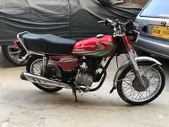 Honda CG 125 2013 (DERA GHAZI Number)