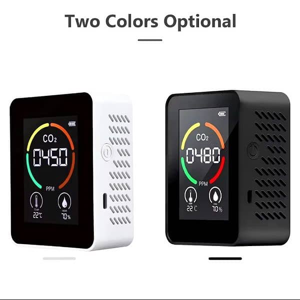 Digital Air Quality meter sports Detector Dioxide CO2 PM2.5 Teste 8