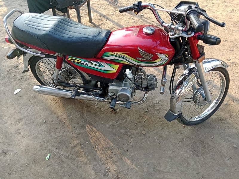 Honda CD70 22/23 all Punjab number 03096571032 1